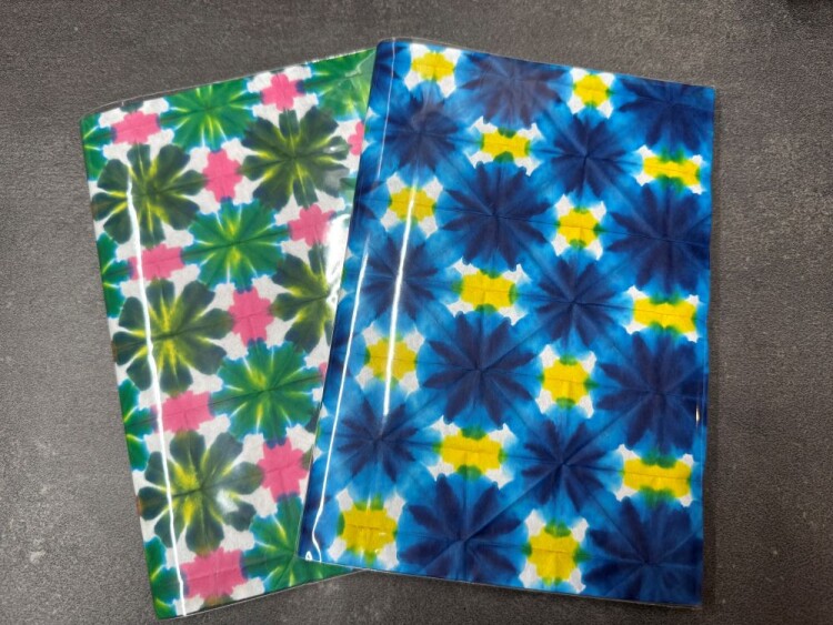 和紙染めブックカバーワークショップ ｜有松・鳴海絞り｜大須賀 彩