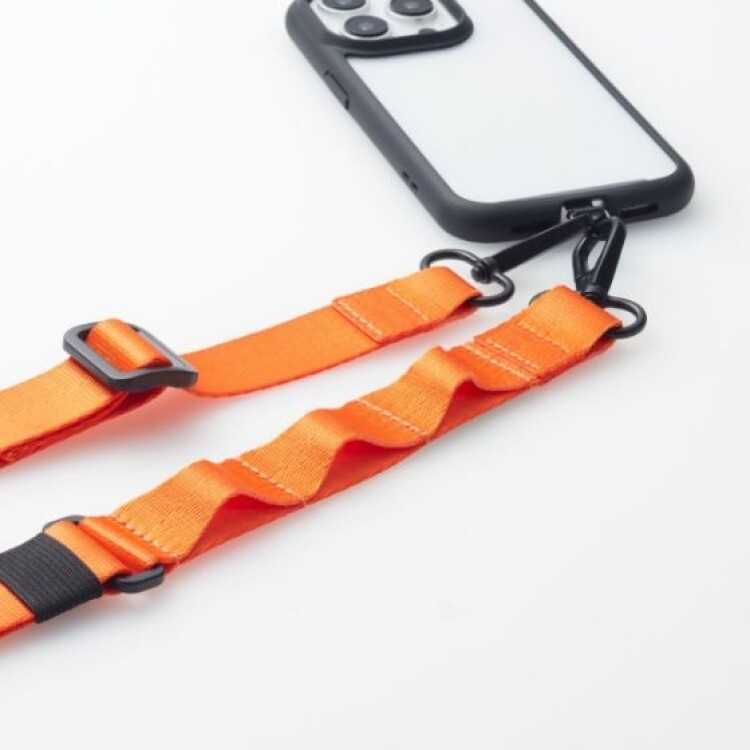 〖NEW〗小物を取り付けれる、カジュアルなスマホショルダーストラップ新発売！