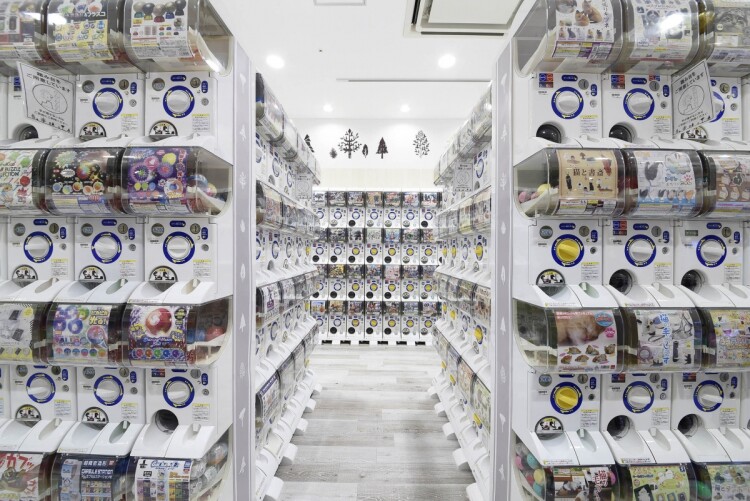 ガチャガチャの森