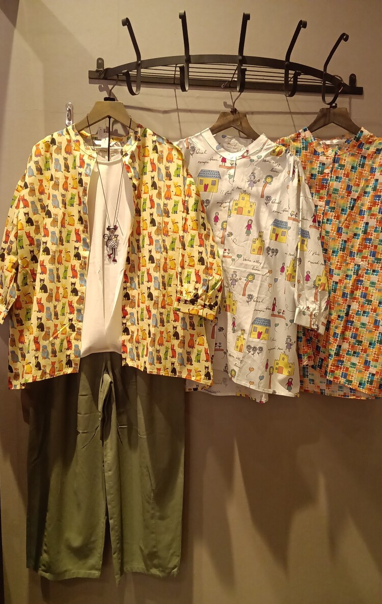 【NEW】大人気プリントシャツに新柄登場！